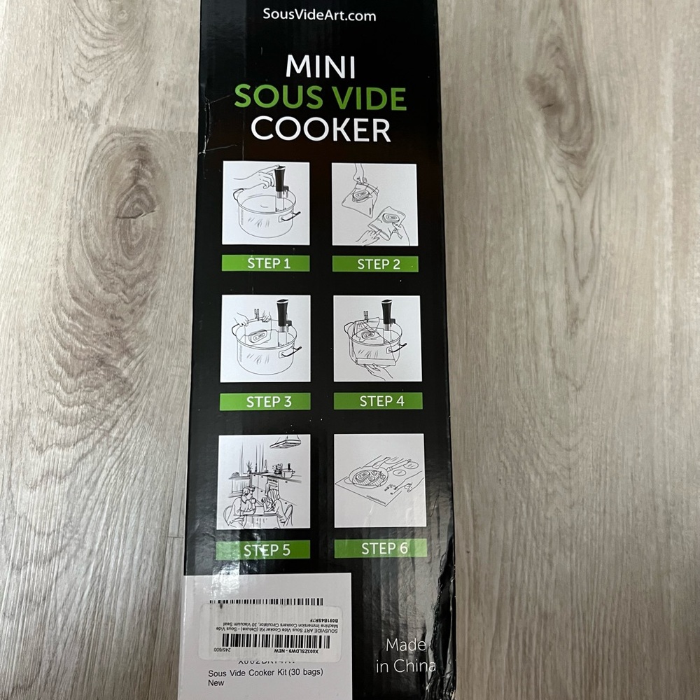 SousVide Art Mini Sous Vide Cooker Precision Cooker Immersion Circulator NIB - Picture 3 of 5